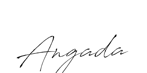 How to Draw Angada signature style? Antro_Vectra is a latest design signature styles for name Angada. Angada signature style 6 images and pictures png
