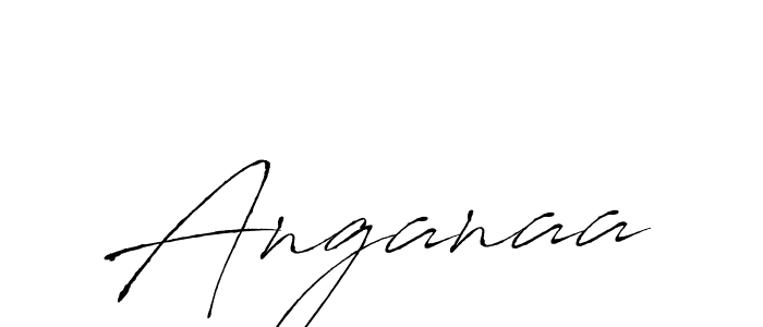 Anganaa stylish signature style. Best Handwritten Sign (Antro_Vectra) for my name. Handwritten Signature Collection Ideas for my name Anganaa. Anganaa signature style 6 images and pictures png