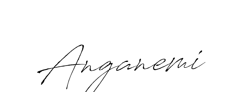 How to make Anganemi signature? Antro_Vectra is a professional autograph style. Create handwritten signature for Anganemi name. Anganemi signature style 6 images and pictures png