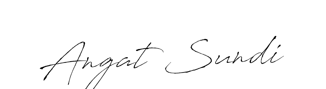 It looks lik you need a new signature style for name Angat Sundi. Design unique handwritten (Antro_Vectra) signature with our free signature maker in just a few clicks. Angat Sundi signature style 6 images and pictures png