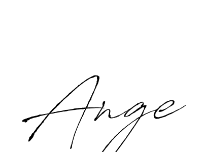 Use a signature maker to create a handwritten signature online. With this signature software, you can design (Antro_Vectra) your own signature for name Ange. Ange signature style 6 images and pictures png