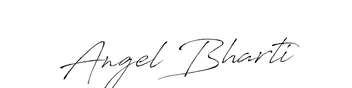 Once you've used our free online signature maker to create your best signature Antro_Vectra style, it's time to enjoy all of the benefits that Angel Bharti name signing documents. Angel Bharti signature style 6 images and pictures png