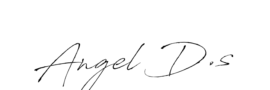 This is the best signature style for the Angel D.s name. Also you like these signature font (Antro_Vectra). Mix name signature. Angel D.s signature style 6 images and pictures png