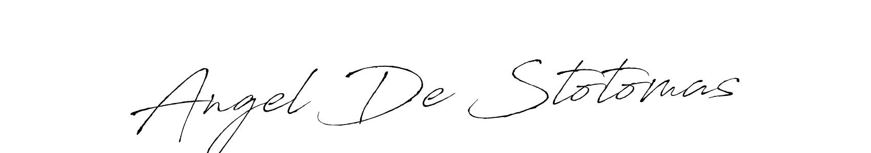 The best way (Antro_Vectra) to make a short signature is to pick only two or three words in your name. The name Angel De Stotomas include a total of six letters. For converting this name. Angel De Stotomas signature style 6 images and pictures png