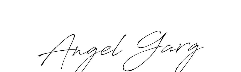Create a beautiful signature design for name Angel Garg. With this signature (Antro_Vectra) fonts, you can make a handwritten signature for free. Angel Garg signature style 6 images and pictures png