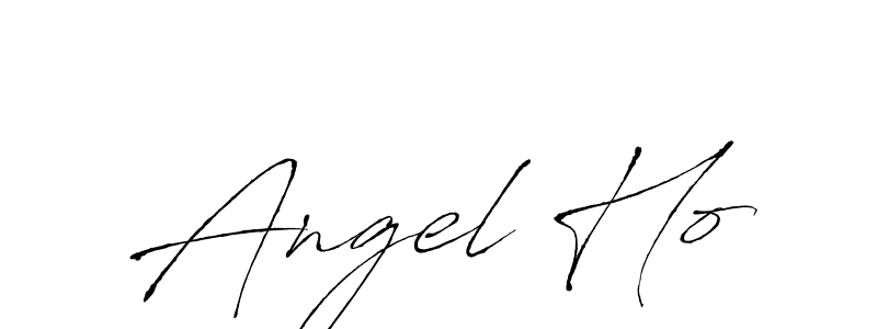 Use a signature maker to create a handwritten signature online. With this signature software, you can design (Antro_Vectra) your own signature for name Angel Ho. Angel Ho signature style 6 images and pictures png