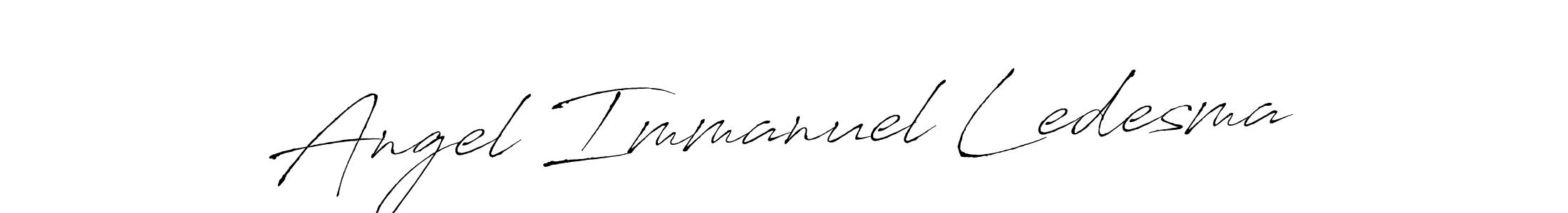 You can use this online signature creator to create a handwritten signature for the name Angel Immanuel Ledesma. This is the best online autograph maker. Angel Immanuel Ledesma signature style 6 images and pictures png