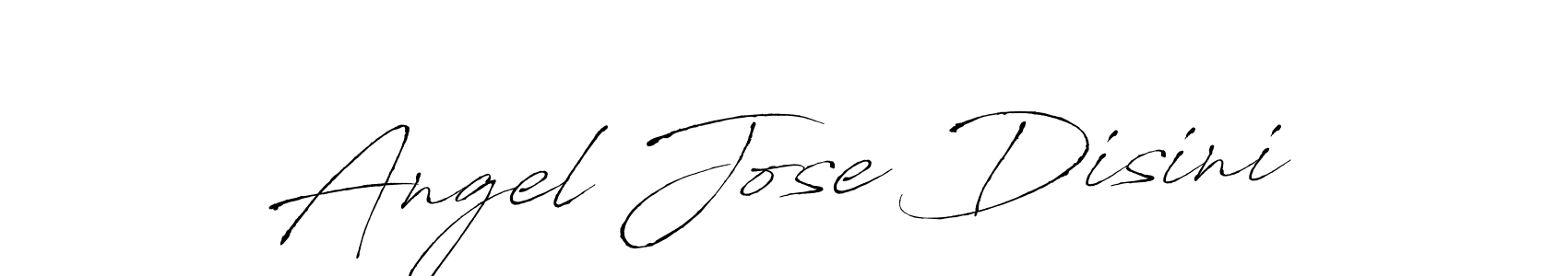 Design your own signature with our free online signature maker. With this signature software, you can create a handwritten (Antro_Vectra) signature for name Angel Jose Disini. Angel Jose Disini signature style 6 images and pictures png