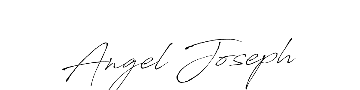 Design your own signature with our free online signature maker. With this signature software, you can create a handwritten (Antro_Vectra) signature for name Angel Joseph. Angel Joseph signature style 6 images and pictures png