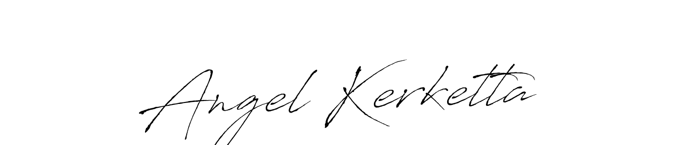 Also we have Angel Kerketta name is the best signature style. Create professional handwritten signature collection using Antro_Vectra autograph style. Angel Kerketta signature style 6 images and pictures png