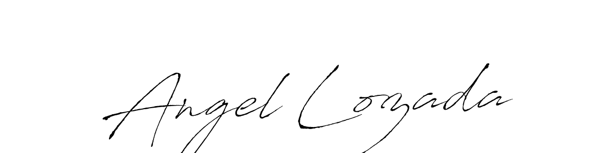 Create a beautiful signature design for name Angel Lozada. With this signature (Antro_Vectra) fonts, you can make a handwritten signature for free. Angel Lozada signature style 6 images and pictures png