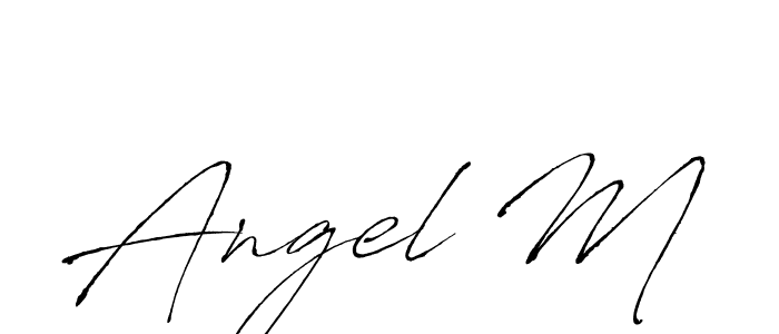 Once you've used our free online signature maker to create your best signature Antro_Vectra style, it's time to enjoy all of the benefits that Angel M name signing documents. Angel M signature style 6 images and pictures png