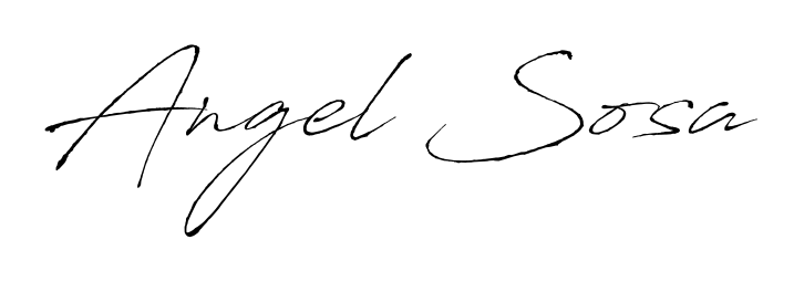 Style your name Angel Sosa with confidence using Antro_Vectra signature design. Simple, elegant, and ready for immediate document use. Angel Sosa signature style 6 images and pictures png
