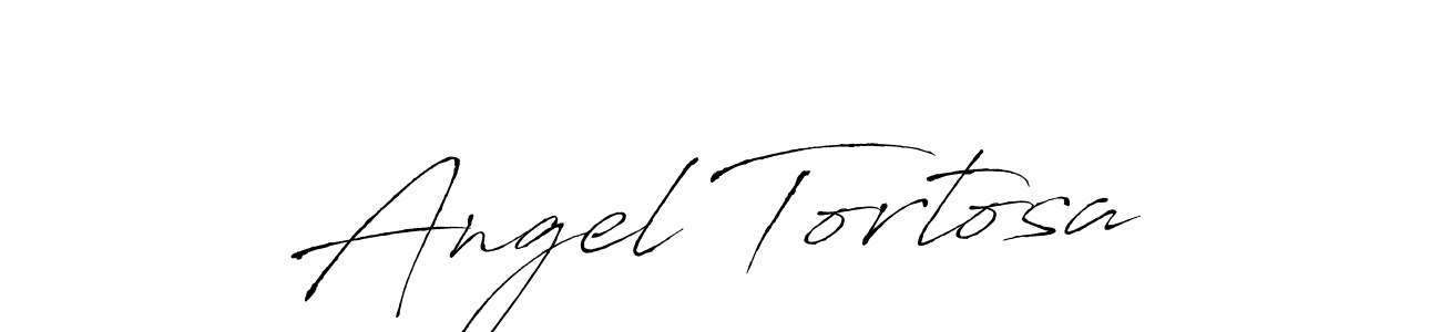 Design your own signature with our free online signature maker. With this signature software, you can create a handwritten (Antro_Vectra) signature for name Angel Tortosa. Angel Tortosa signature style 6 images and pictures png