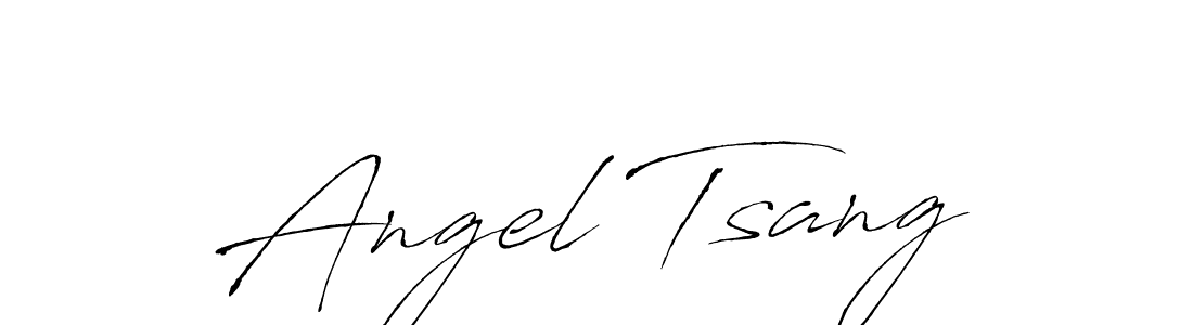 You should practise on your own different ways (Antro_Vectra) to write your name (Angel Tsang) in signature. don't let someone else do it for you. Angel Tsang signature style 6 images and pictures png