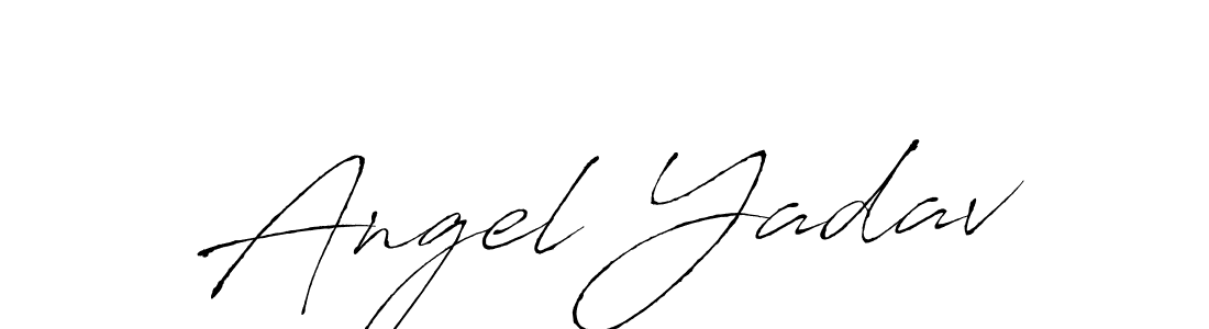 Make a beautiful signature design for name Angel Yadav. Use this online signature maker to create a handwritten signature for free. Angel Yadav signature style 6 images and pictures png