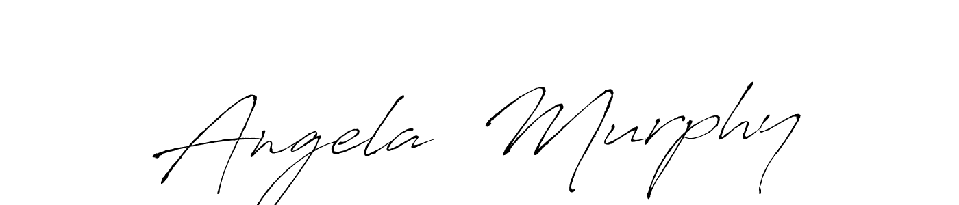 Design your own signature with our free online signature maker. With this signature software, you can create a handwritten (Antro_Vectra) signature for name Angela  Murphy. Angela  Murphy signature style 6 images and pictures png