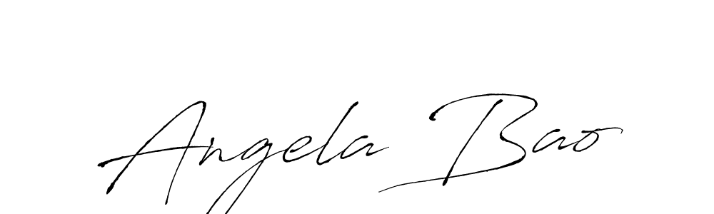 Also we have Angela Bao name is the best signature style. Create professional handwritten signature collection using Antro_Vectra autograph style. Angela Bao signature style 6 images and pictures png