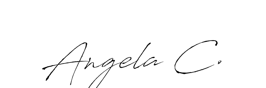 This is the best signature style for the Angela C. name. Also you like these signature font (Antro_Vectra). Mix name signature. Angela C. signature style 6 images and pictures png