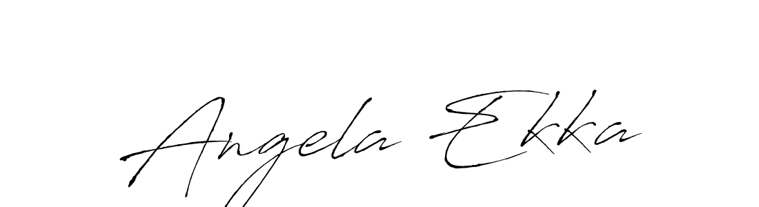 Use a signature maker to create a handwritten signature online. With this signature software, you can design (Antro_Vectra) your own signature for name Angela Ekka. Angela Ekka signature style 6 images and pictures png