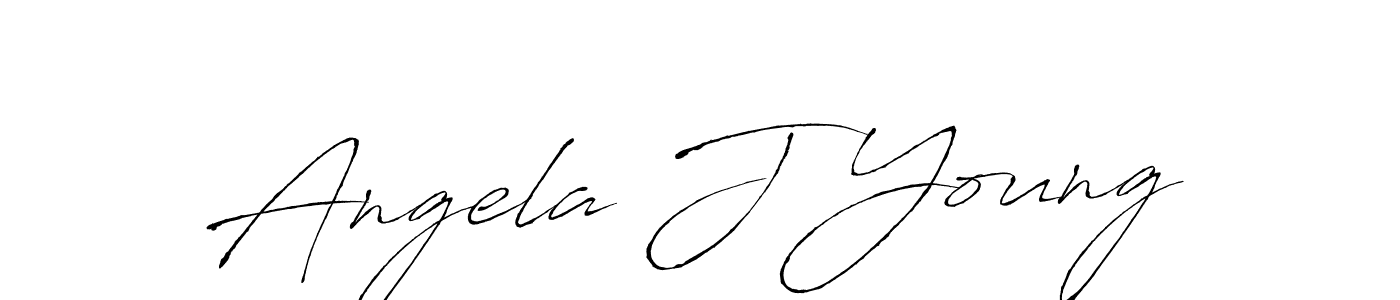 Make a beautiful signature design for name Angela J Young. With this signature (Antro_Vectra) style, you can create a handwritten signature for free. Angela J Young signature style 6 images and pictures png