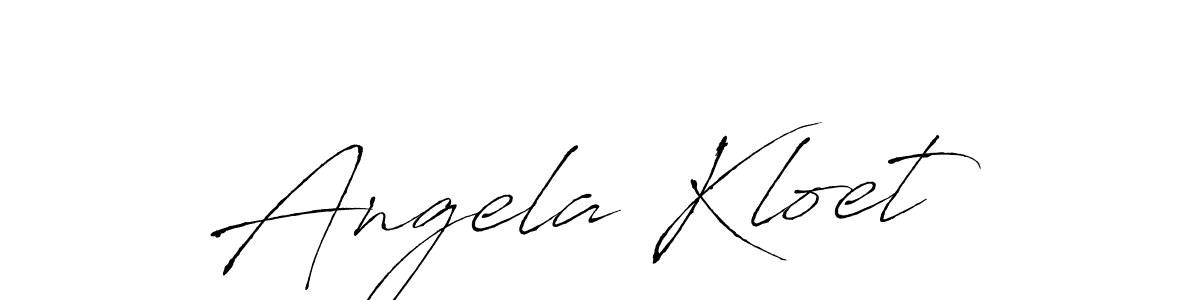 Use a signature maker to create a handwritten signature online. With this signature software, you can design (Antro_Vectra) your own signature for name Angela Kloet. Angela Kloet signature style 6 images and pictures png