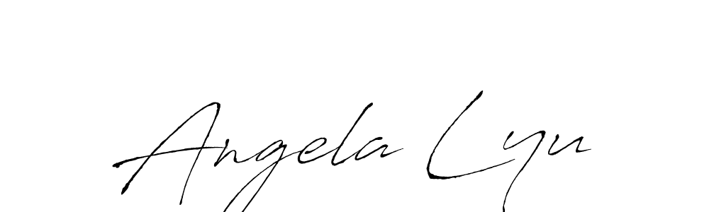 Use a signature maker to create a handwritten signature online. With this signature software, you can design (Antro_Vectra) your own signature for name Angela Lyu. Angela Lyu signature style 6 images and pictures png