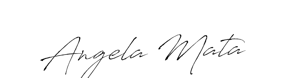 Also we have Angela Mata name is the best signature style. Create professional handwritten signature collection using Antro_Vectra autograph style. Angela Mata signature style 6 images and pictures png