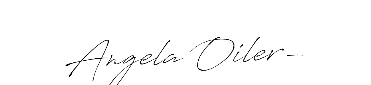 Make a short Angela Oiler- signature style. Manage your documents anywhere anytime using Antro_Vectra. Create and add eSignatures, submit forms, share and send files easily. Angela Oiler- signature style 6 images and pictures png