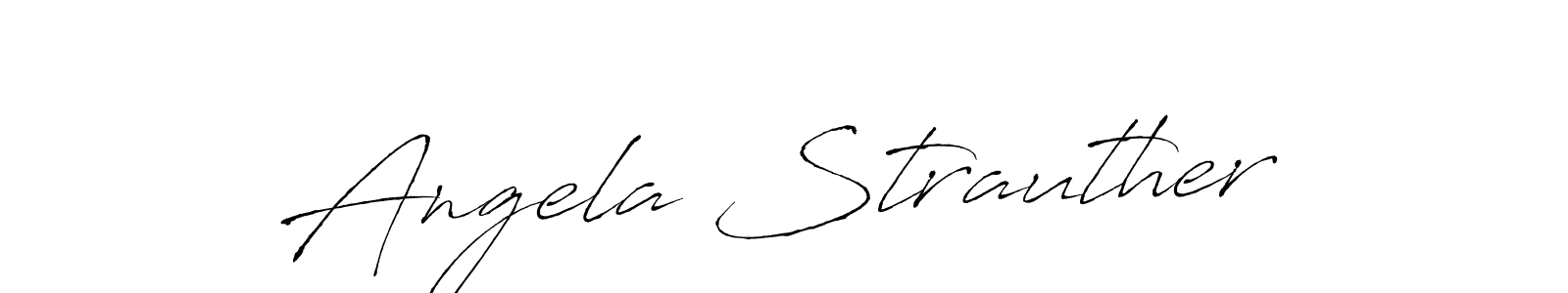 Similarly Antro_Vectra is the best handwritten signature design. Signature creator online .You can use it as an online autograph creator for name Angela Strauther. Angela Strauther signature style 6 images and pictures png