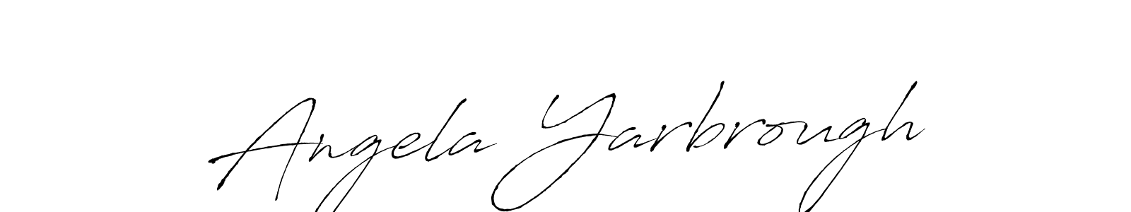 Create a beautiful signature design for name Angela Yarbrough. With this signature (Antro_Vectra) fonts, you can make a handwritten signature for free. Angela Yarbrough signature style 6 images and pictures png