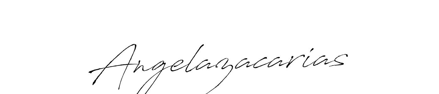 It looks lik you need a new signature style for name Angelazacarias. Design unique handwritten (Antro_Vectra) signature with our free signature maker in just a few clicks. Angelazacarias signature style 6 images and pictures png