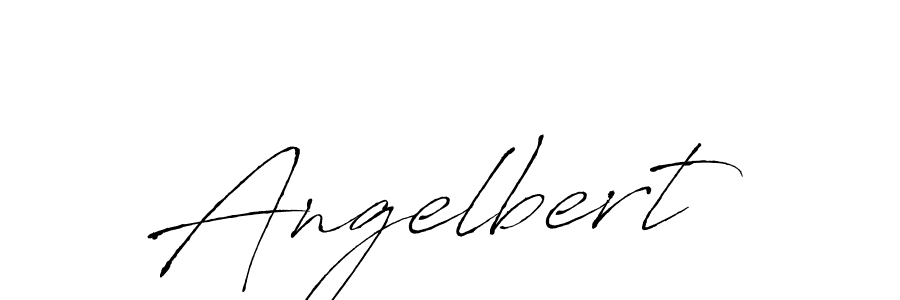 Design your own signature with our free online signature maker. With this signature software, you can create a handwritten (Antro_Vectra) signature for name Angelbert. Angelbert signature style 6 images and pictures png