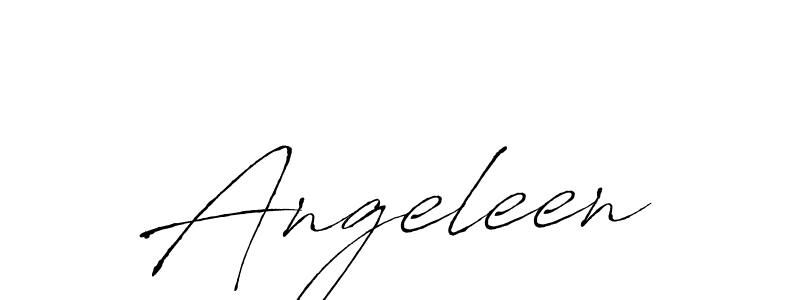 Use a signature maker to create a handwritten signature online. With this signature software, you can design (Antro_Vectra) your own signature for name Angeleen. Angeleen signature style 6 images and pictures png