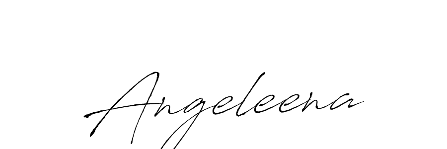 Create a beautiful signature design for name Angeleena. With this signature (Antro_Vectra) fonts, you can make a handwritten signature for free. Angeleena signature style 6 images and pictures png