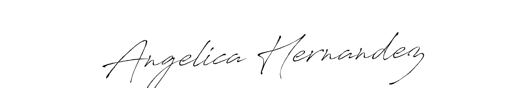 Angelica Hernandez stylish signature style. Best Handwritten Sign (Antro_Vectra) for my name. Handwritten Signature Collection Ideas for my name Angelica Hernandez. Angelica Hernandez signature style 6 images and pictures png