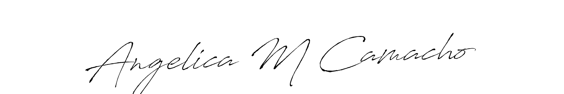 This is the best signature style for the Angelica M Camacho name. Also you like these signature font (Antro_Vectra). Mix name signature. Angelica M Camacho signature style 6 images and pictures png