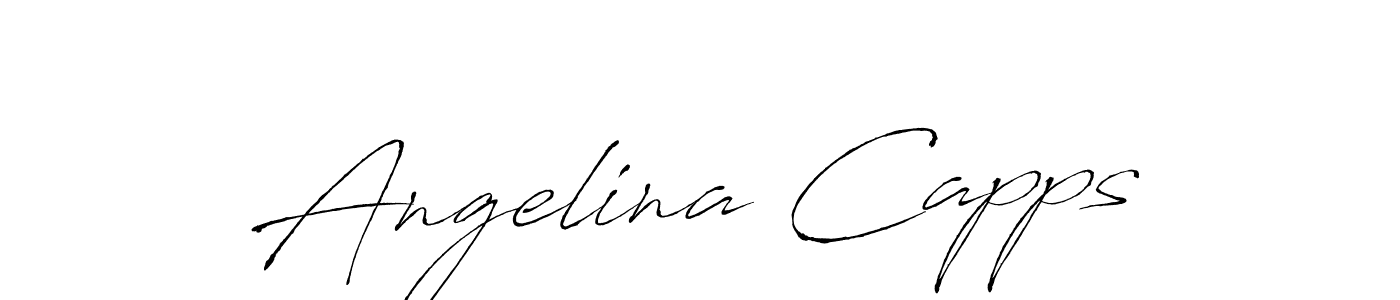 Use a signature maker to create a handwritten signature online. With this signature software, you can design (Antro_Vectra) your own signature for name Angelina Capps. Angelina Capps signature style 6 images and pictures png