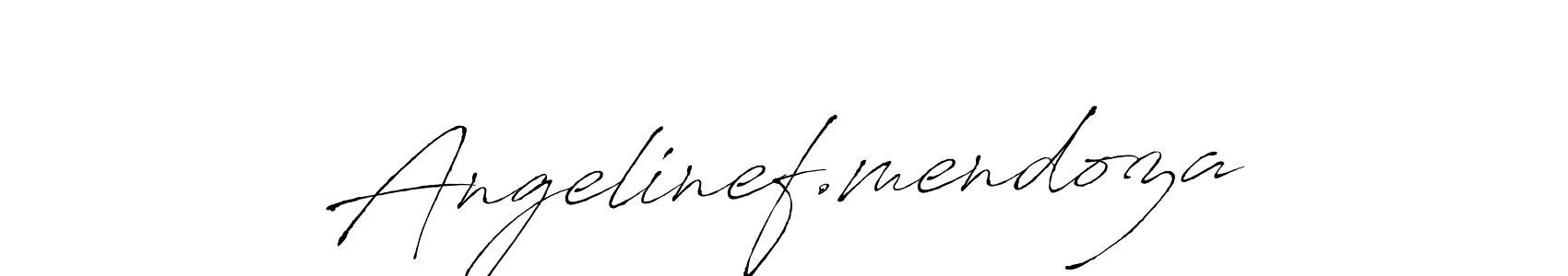 Make a beautiful signature design for name Angelinef.mendoza. Use this online signature maker to create a handwritten signature for free. Angelinef.mendoza signature style 6 images and pictures png