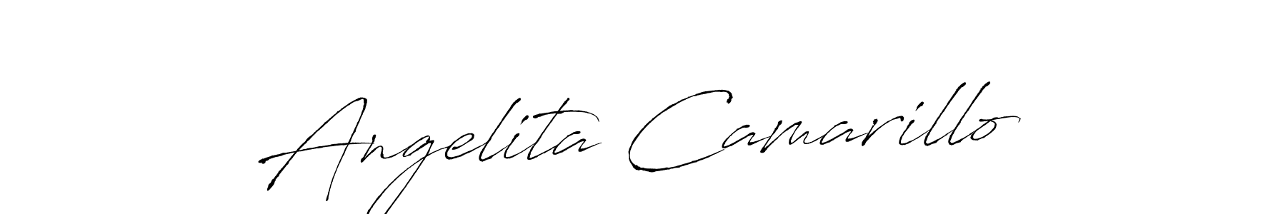 Antro_Vectra is a professional signature style that is perfect for those who want to add a touch of class to their signature. It is also a great choice for those who want to make their signature more unique. Get Angelita Camarillo name to fancy signature for free. Angelita Camarillo signature style 6 images and pictures png