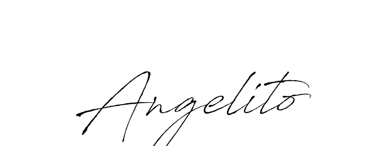 How to Draw Angelito signature style? Antro_Vectra is a latest design signature styles for name Angelito. Angelito signature style 6 images and pictures png