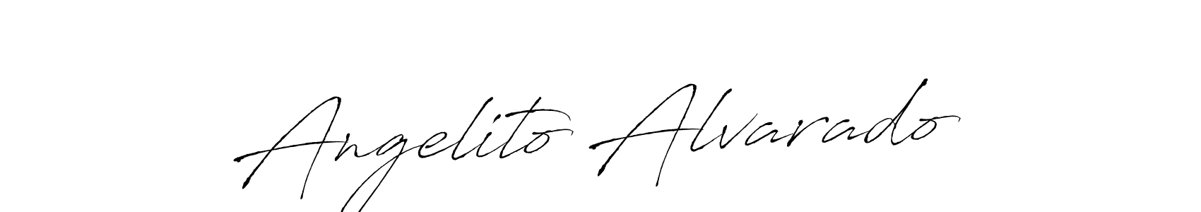 Use a signature maker to create a handwritten signature online. With this signature software, you can design (Antro_Vectra) your own signature for name Angelito Alvarado. Angelito Alvarado signature style 6 images and pictures png