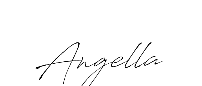 Design your own signature with our free online signature maker. With this signature software, you can create a handwritten (Antro_Vectra) signature for name Angella. Angella signature style 6 images and pictures png