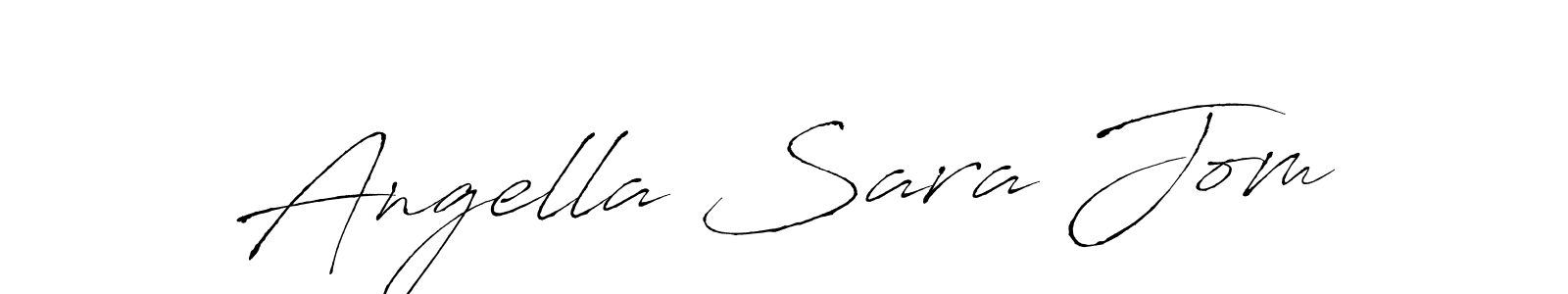 Best and Professional Signature Style for Angella Sara Jom. Antro_Vectra Best Signature Style Collection. Angella Sara Jom signature style 6 images and pictures png