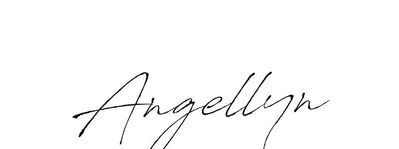 Use a signature maker to create a handwritten signature online. With this signature software, you can design (Antro_Vectra) your own signature for name Angellyn. Angellyn signature style 6 images and pictures png