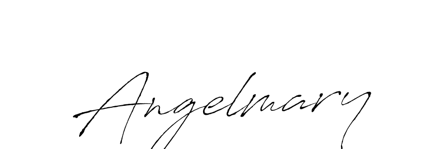 You should practise on your own different ways (Antro_Vectra) to write your name (Angelmary) in signature. don't let someone else do it for you. Angelmary signature style 6 images and pictures png