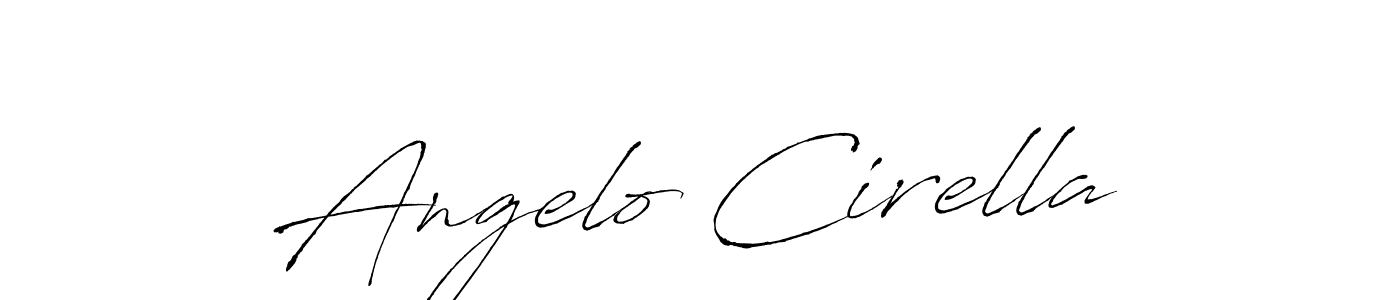 Use a signature maker to create a handwritten signature online. With this signature software, you can design (Antro_Vectra) your own signature for name Angelo Cirella. Angelo Cirella signature style 6 images and pictures png