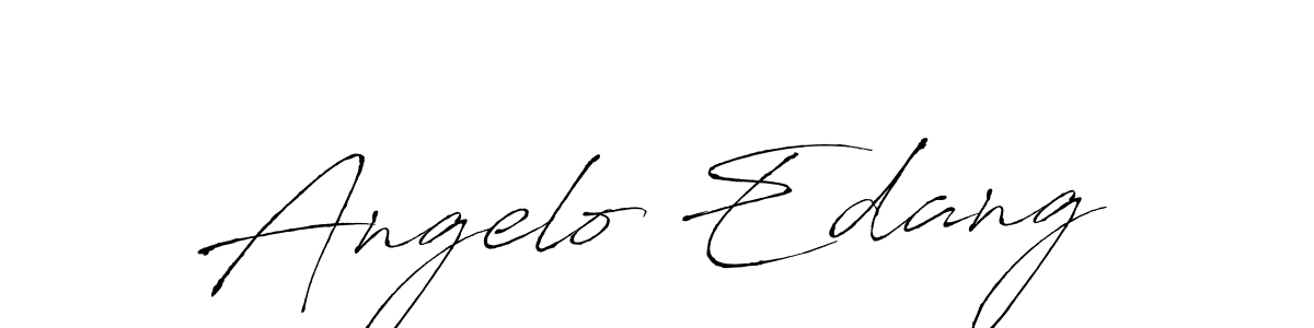 How to make Angelo Edang signature? Antro_Vectra is a professional autograph style. Create handwritten signature for Angelo Edang name. Angelo Edang signature style 6 images and pictures png