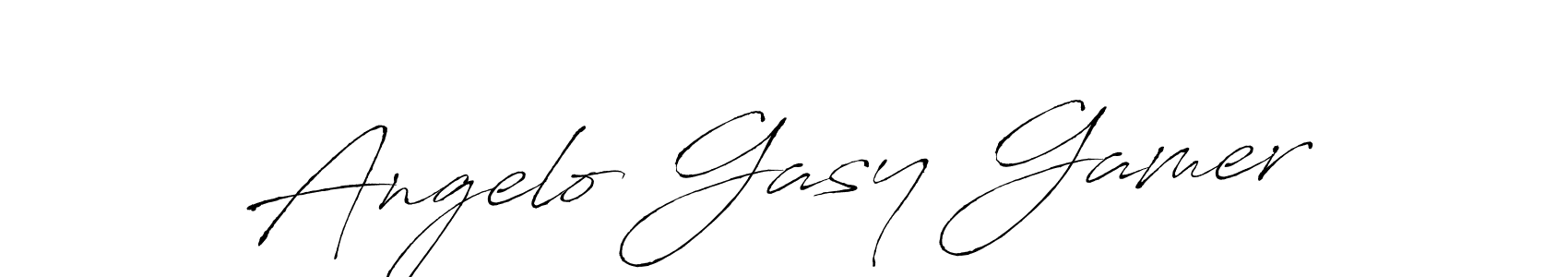 Design your own signature with our free online signature maker. With this signature software, you can create a handwritten (Antro_Vectra) signature for name Angelo Gasy Gamer. Angelo Gasy Gamer signature style 6 images and pictures png