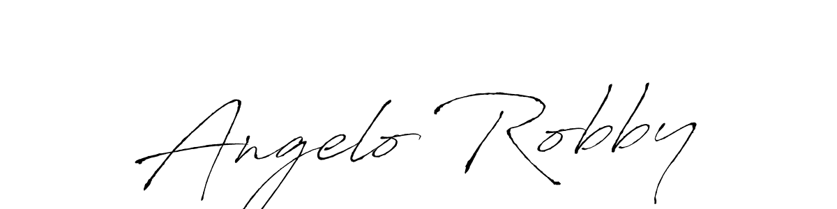 Similarly Antro_Vectra is the best handwritten signature design. Signature creator online .You can use it as an online autograph creator for name Angelo Robby. Angelo Robby signature style 6 images and pictures png